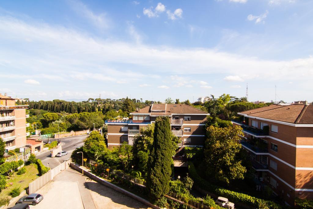 Ostello Villa Monte Mario Rom Exterior foto